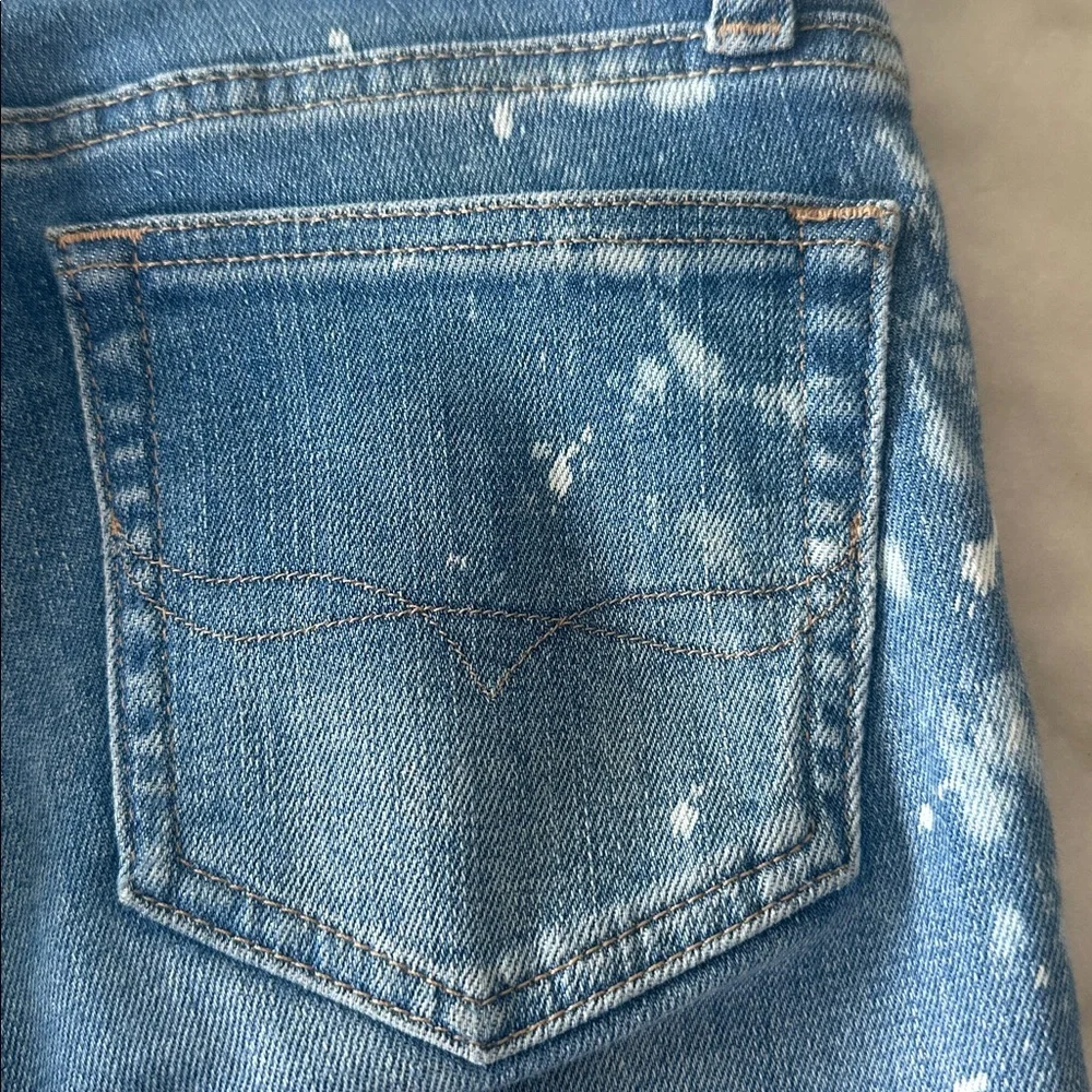 Polo by Ralph Lauren The Tompkins Splatter Paint Skinny Jeans